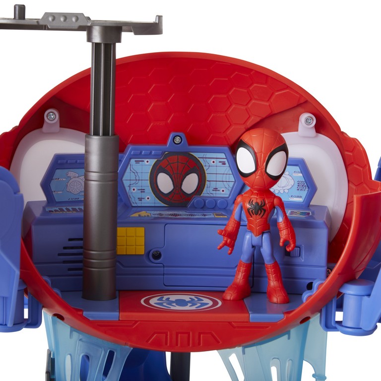 SPIDEY WEBQUARTERS PLAYSET