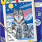 CREARTWONDERFUL WOLF FAMILY