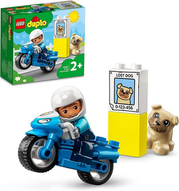 MOTOCICLETTA POLIZIA DUPLO LE 10967