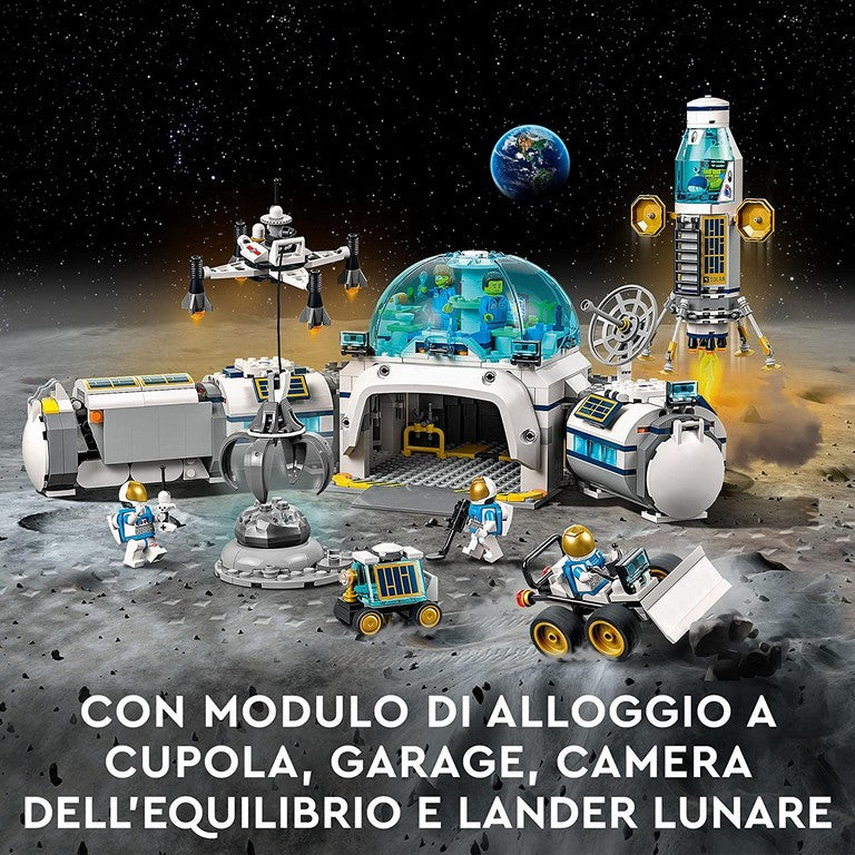 BASE DI RICERCA LUNARE CITY 60350