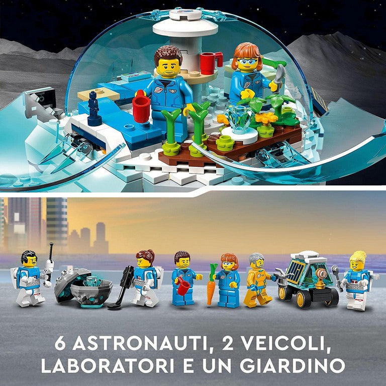BASE DI RICERCA LUNARE CITY 60350