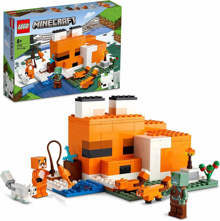 CAPANNO VOLPE MINECRAFT 21178