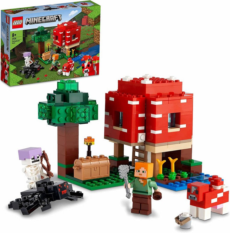 LA CASA DEI FUNGHI MINECRAFT 21179