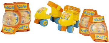 Set Pattini Topo Gigio con Zaino e Protezioni Grandi Giochi