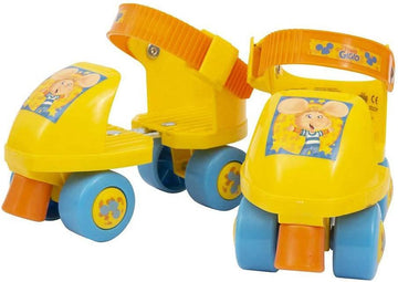 Set Pattini Topo Gigio con Zaino e Protezioni Grandi Giochi