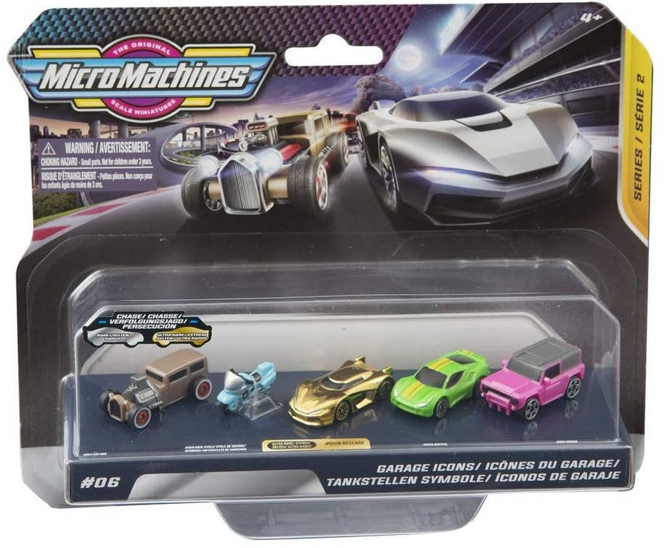 MICRO MACHINE BL.5 VEICOLI C/ACC.