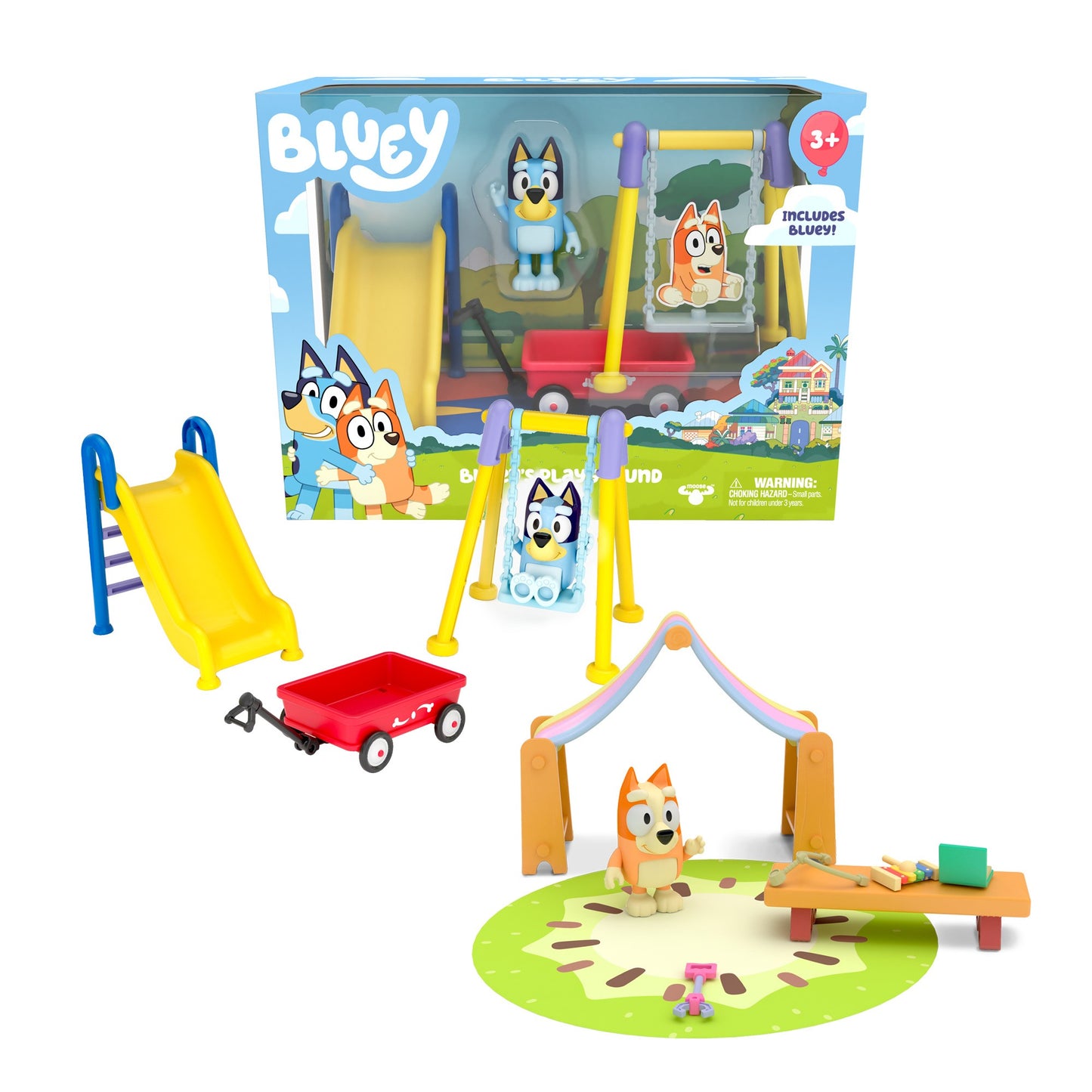BLUEY PLAYSET C/1 PERS.