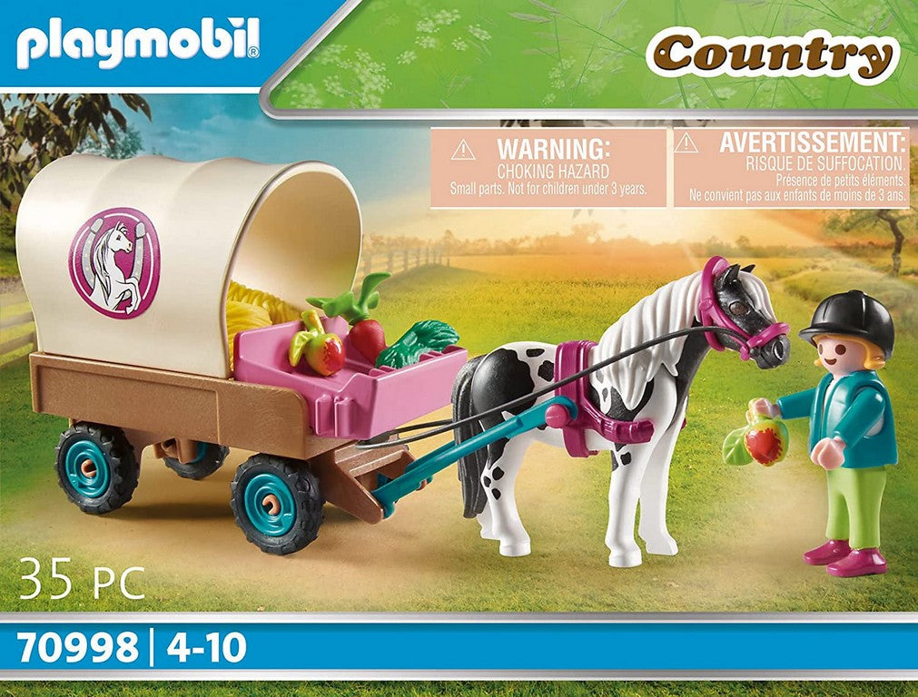 CARROZZA CON PONY PLAYMOBIL 70998