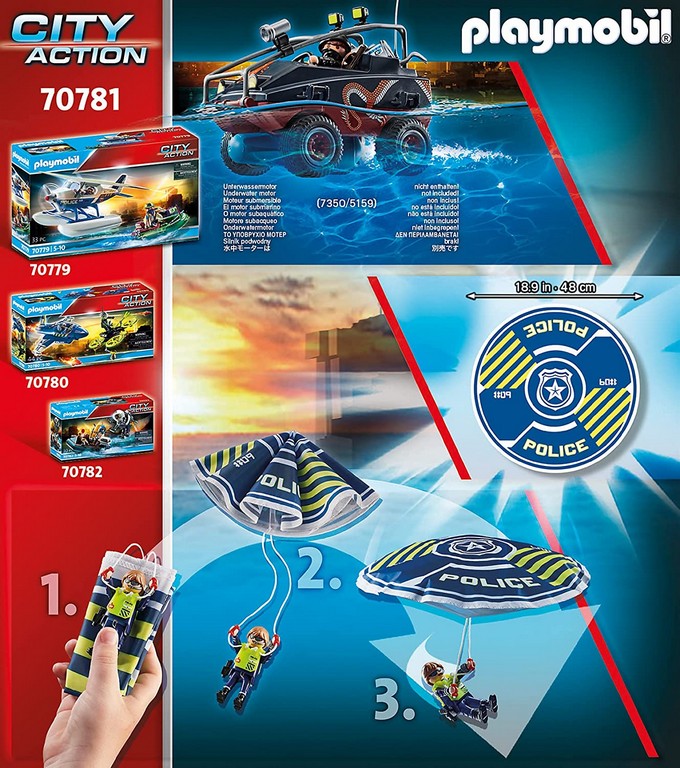 PARACADUTE DELLA POLIZIA V.PY 70781