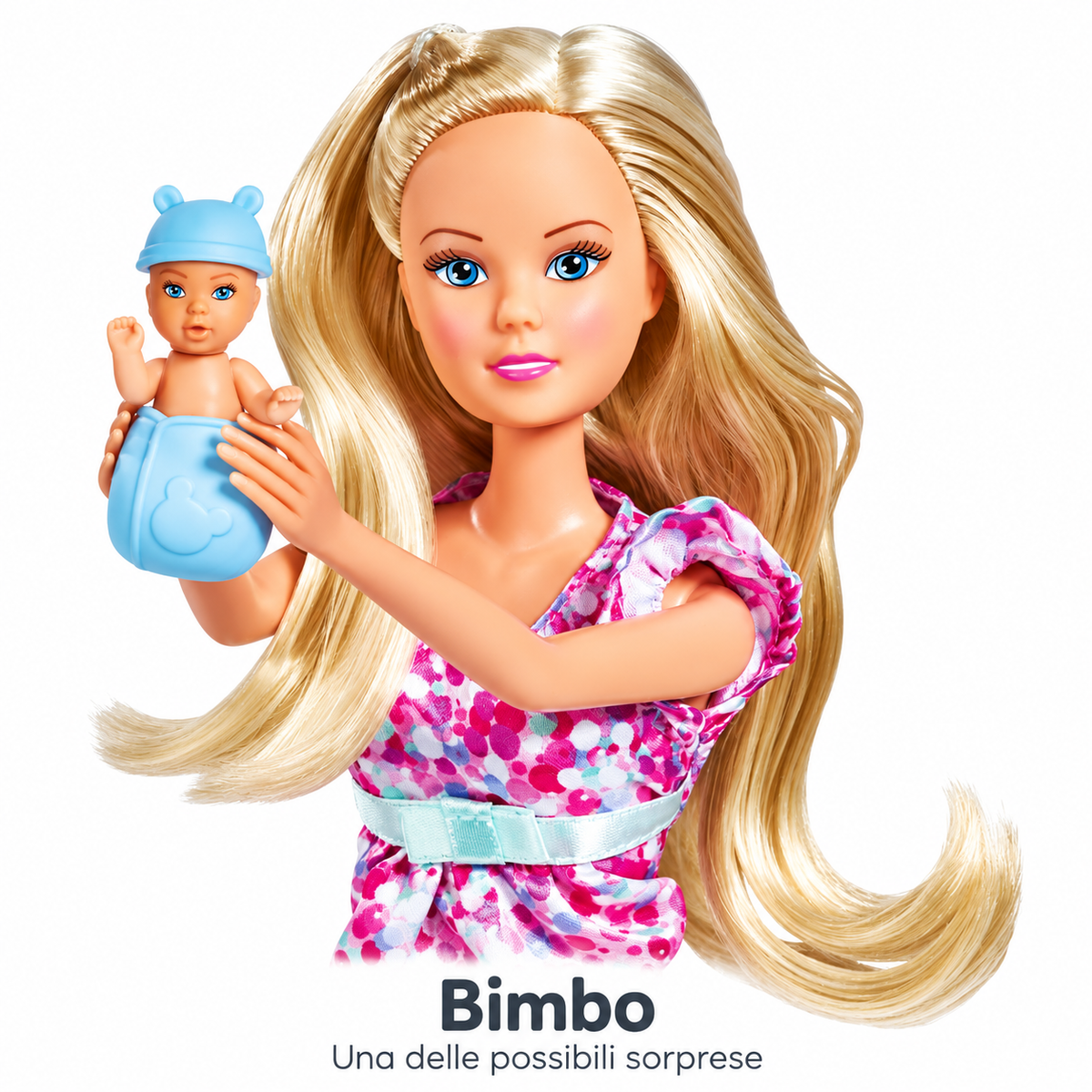 Simba Steffi Love Baby Surprise – Bambola Incinta con Bebè Sorpresa e Accessori