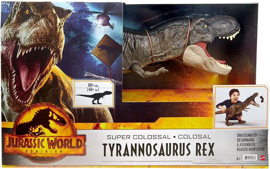 JURASSIC WORLD S3 T-REX SUPER COLOS