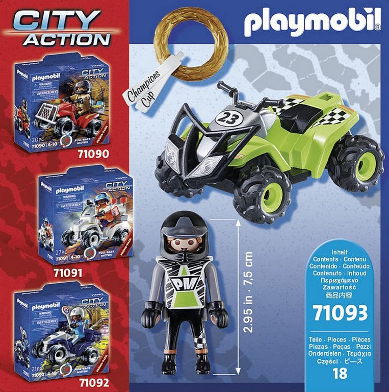 QUAD PILOTA DA CORSA