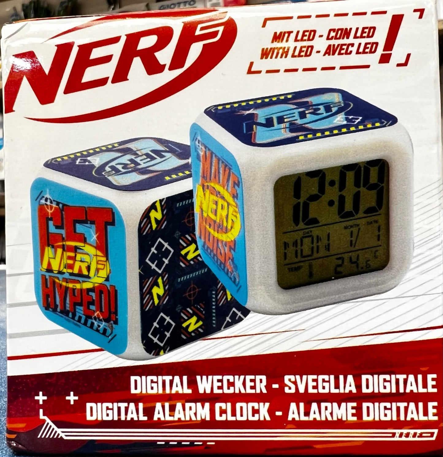 SVEGLIA DIGITALE NERF