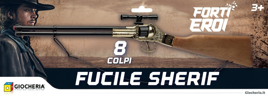 FUCILE SHERIFFO ORO 8  COLPI