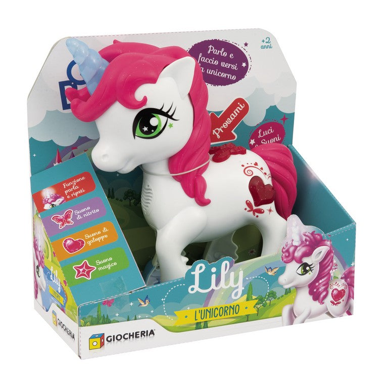 GIO' BABY LILLY UNICORNO PARLA RIPE
