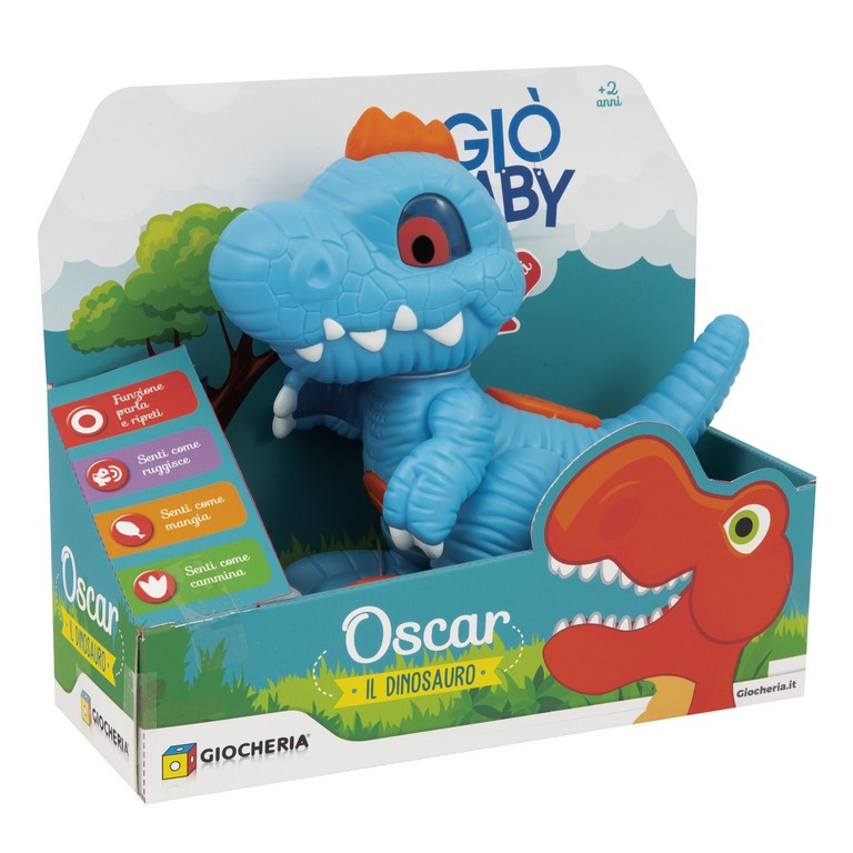 GIO' BABY OSCAR DINOSAURO PARLA RIP