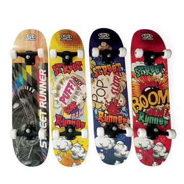 PLAY-OUT SKATEBOARD 80CM LEGNO