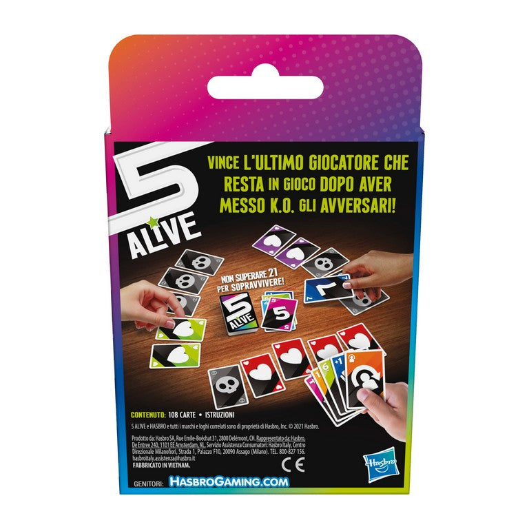 FIVE ALIVE CARD GAME