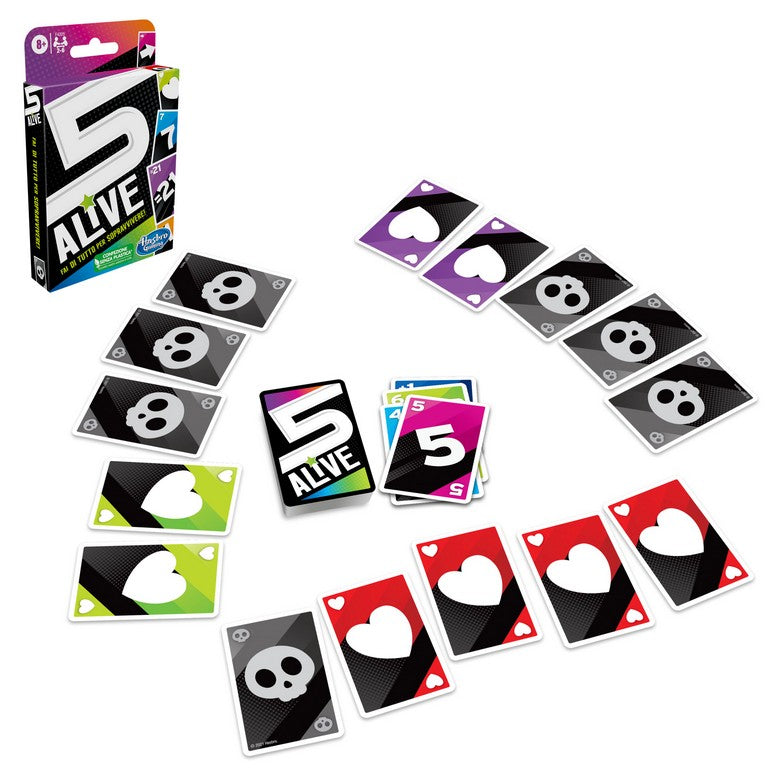 FIVE ALIVE CARD GAME
