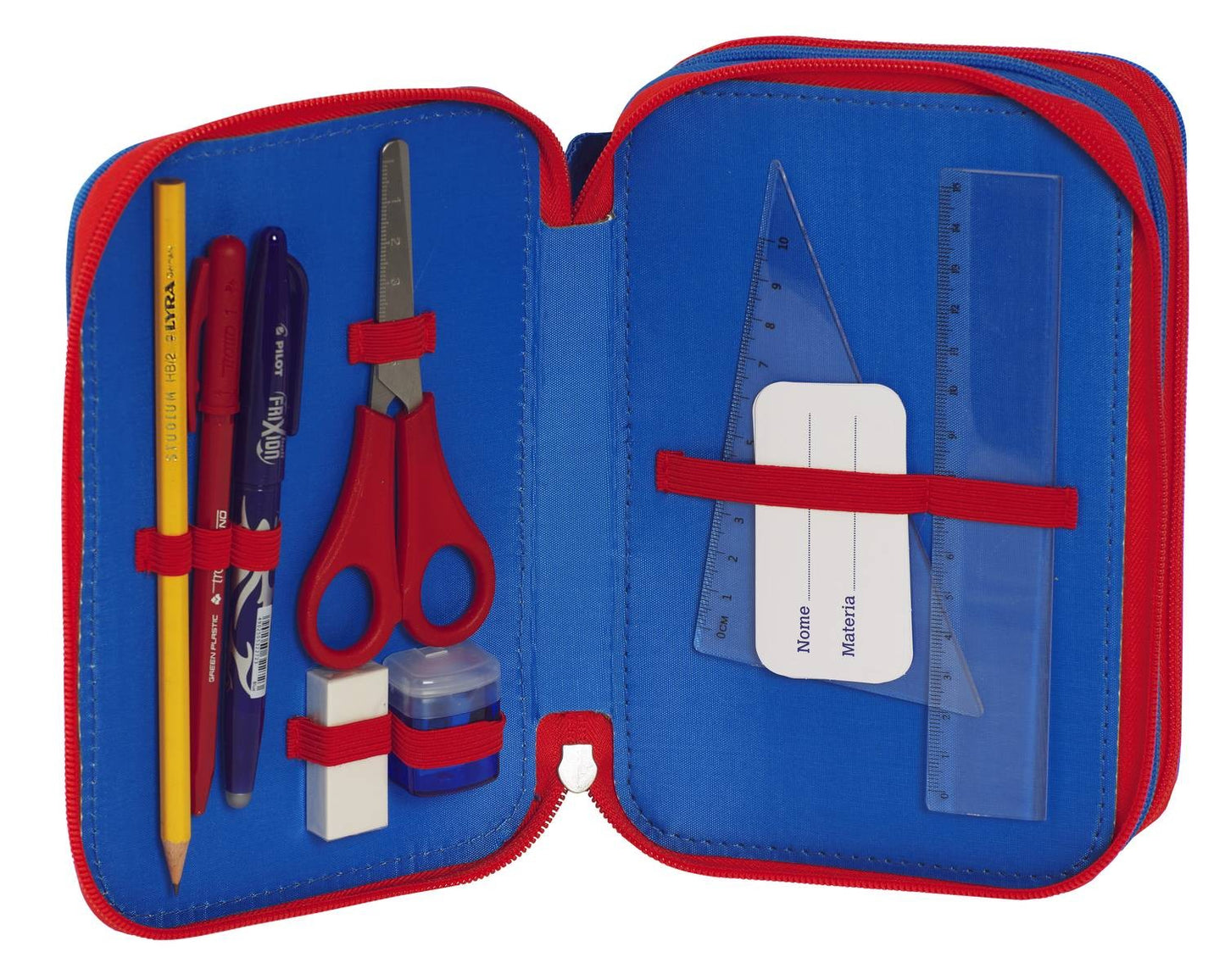 ASTUCCIO 3 ZIP SUPERMARIO PENNA