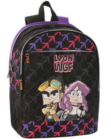 ZAINO ORGANIZZATO LYON GAMER + ANNA