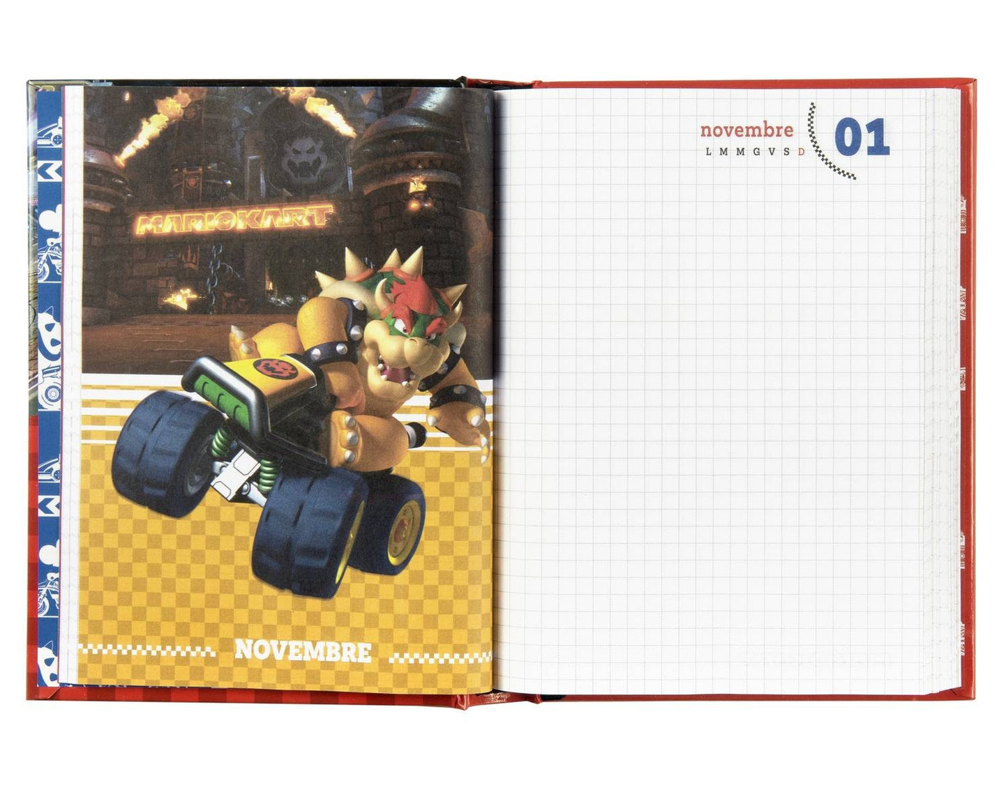 DIARIO 12 MESI STANDARD MARIOKART