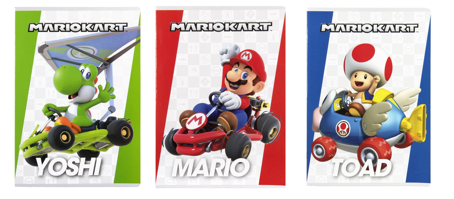 QUADERNO MAXI RIGO A MARIOKART