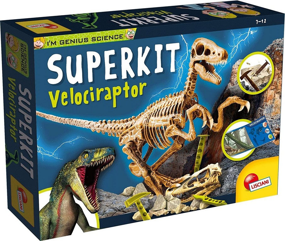 I'M A GENIUS SUPERKIT VELOCIRAPTOR