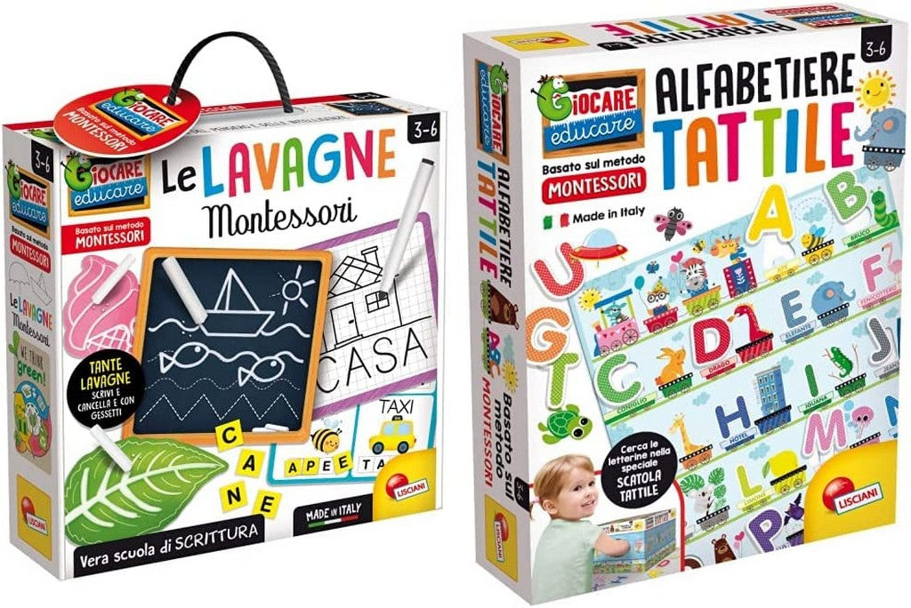 MONTESSORI LE LAVAGNE EDUCATIVE