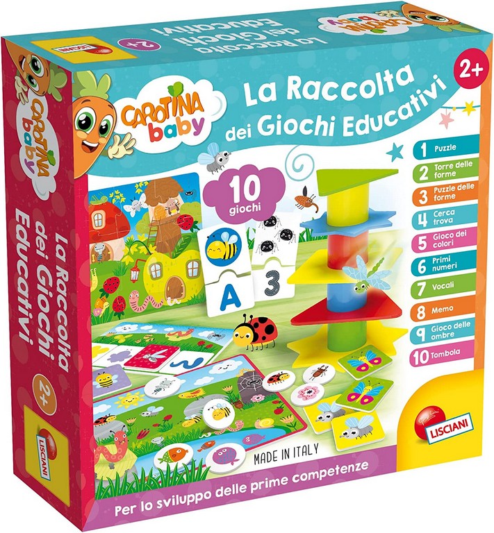 CAROTINA RACCOLTA GIOCHI EDUCATIVI