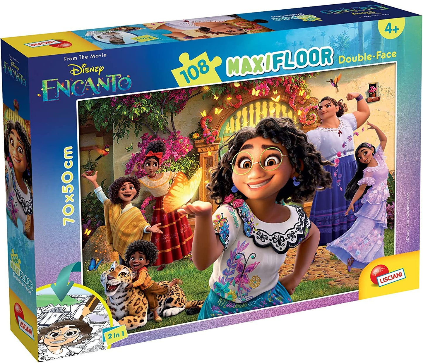 DISNEY PUZZLE DF MAXI FLOOR 108 ENC