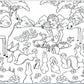 DISNEY PUZZLE DF MAXI FLOOR 60 SNOW