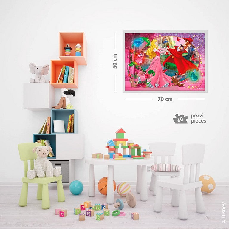 DISNEY PUZZLE DF MAXI FLOOR 60 AURO