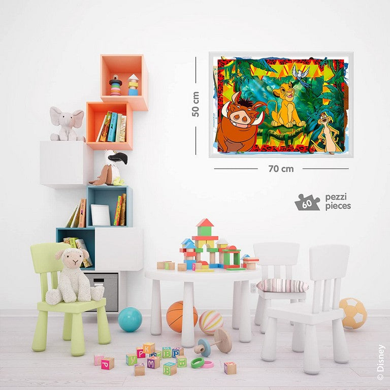 DISNEY PUZZLE DF MAXI FLOOR 60 RE L