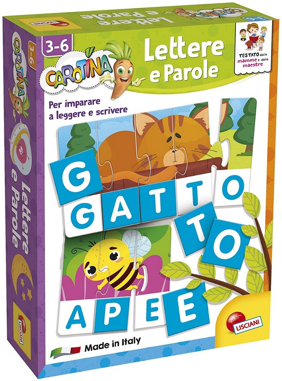 CAROTINA PLUS LETTERE E PAROLE