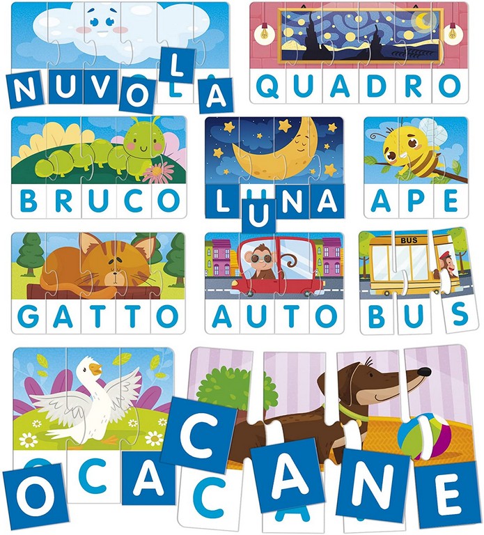 CAROTINA PLUS LETTERE E PAROLE