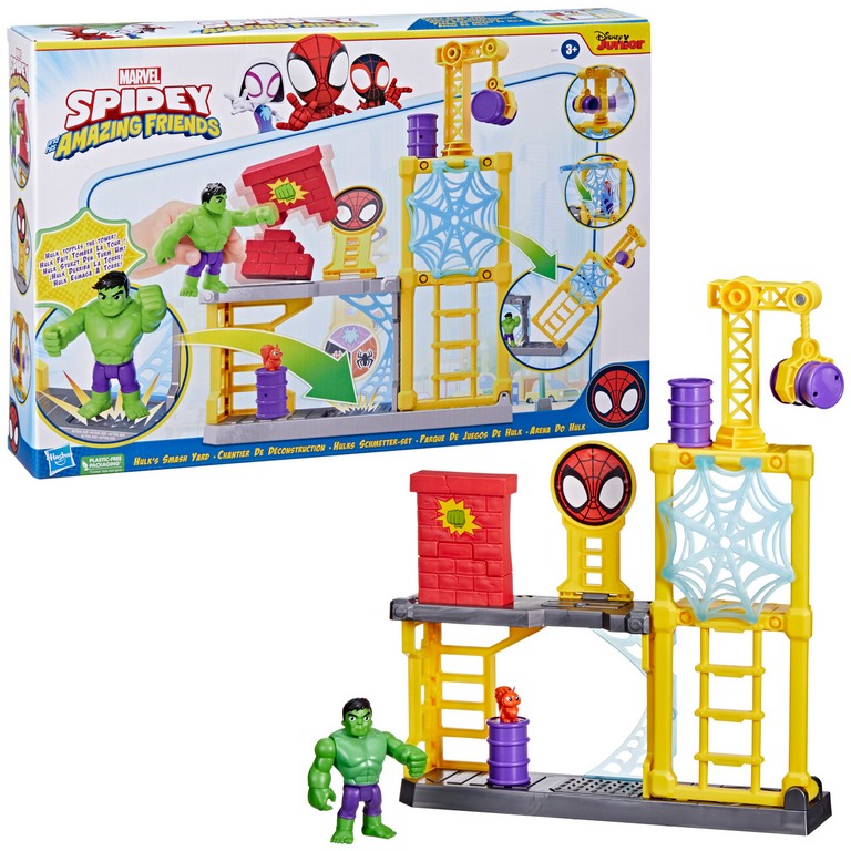 SPIDEY PLAYSET HULK   SPACCATUTTO