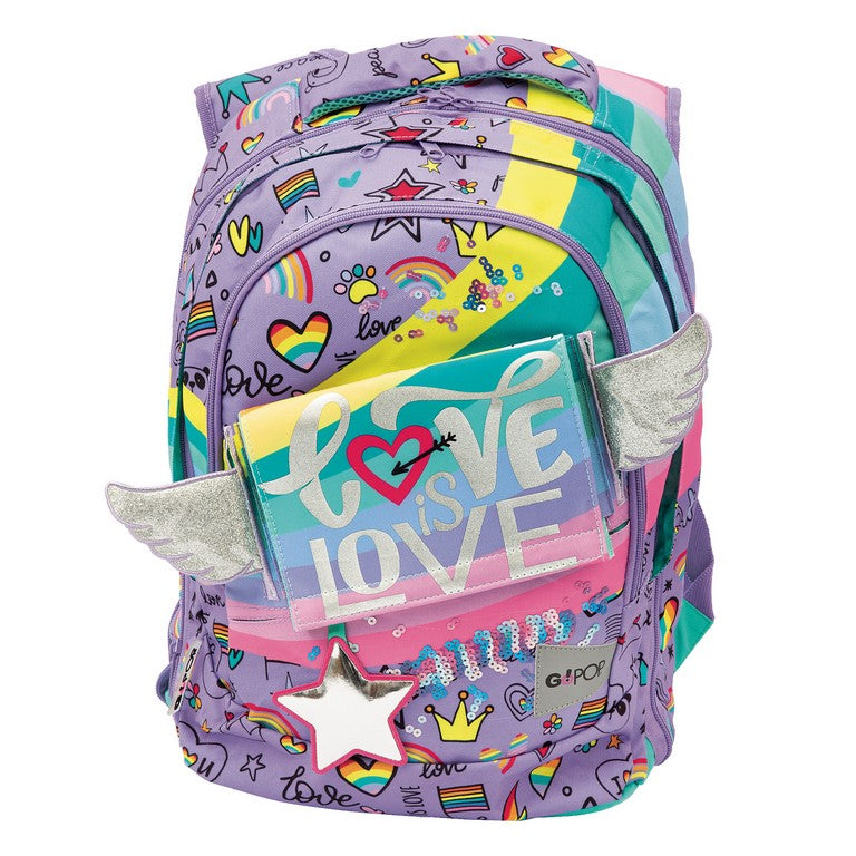 GOPOP22 ZAINO EST. ROUND LOVE