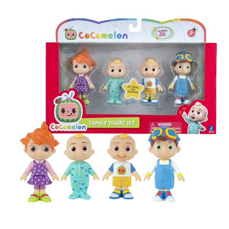 COCOMELON PACK 4 PERSONAGGI
