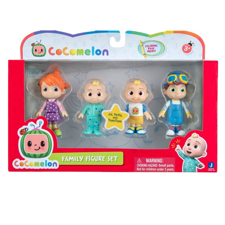 COCOMELON PACK 4 PERSONAGGI