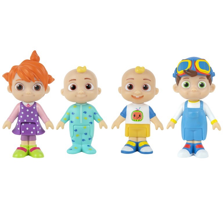 COCOMELON PACK 4 PERSONAGGI