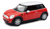1:24 DIECAST MINI COOPER 2 ASSTD