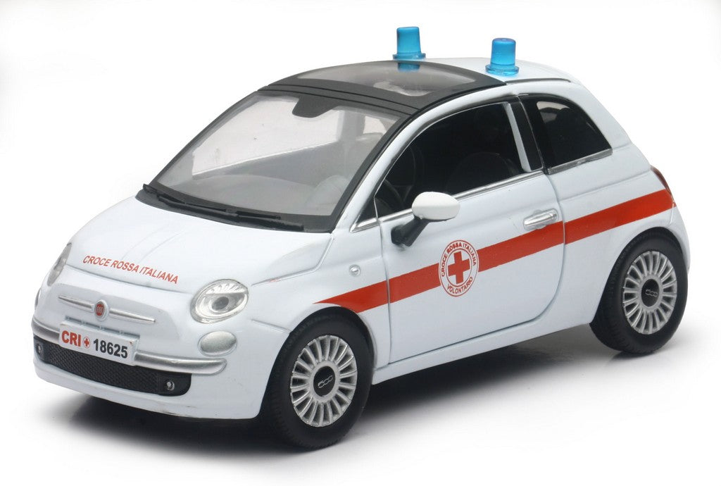 1:24 FIAT 500 CROCE ROSSA ITALIANA
