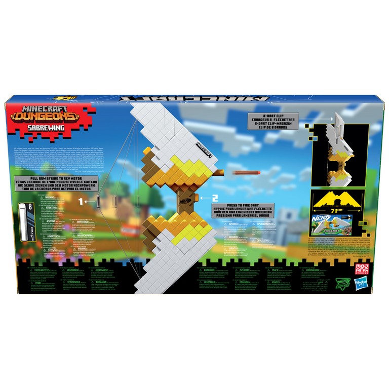NERF MINECRAFT SABREWING