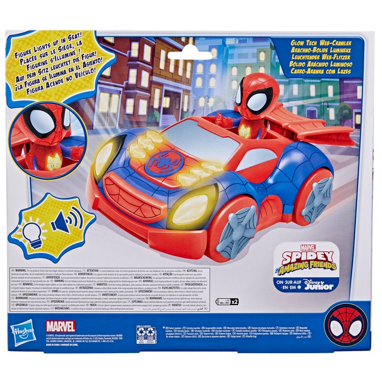 SPIDEY VEICOLI LUMINOSI AST