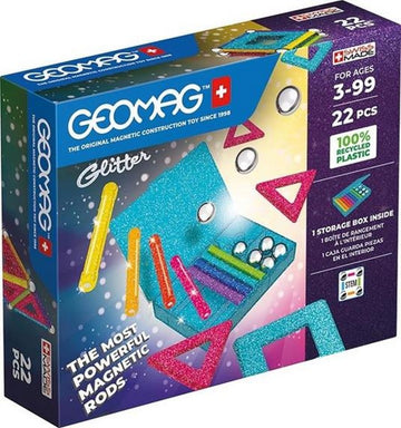 GEOMAG GLITTER PANELS RECYCLED 22 P