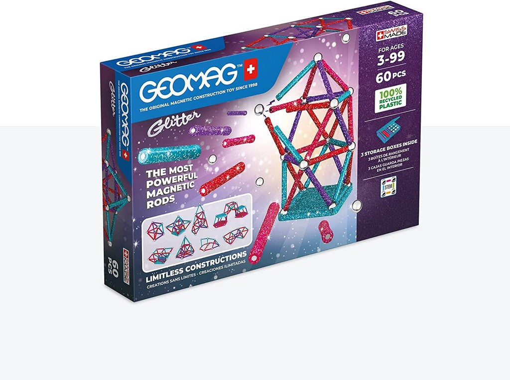 GEOMAG GLITTER RECYCLED 60PZ