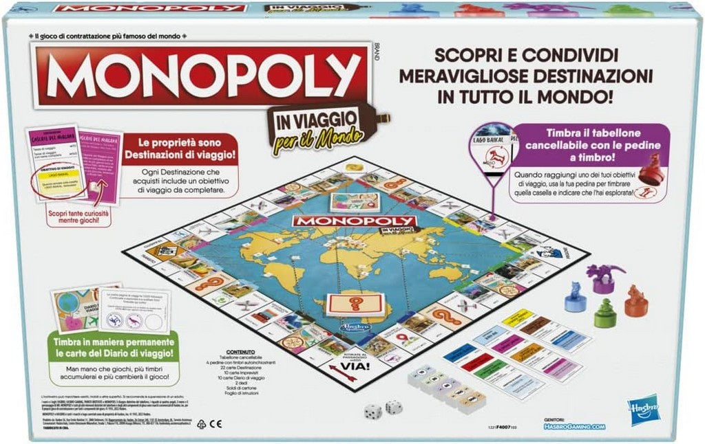 MONOPOLY IN VIAGGIO PER IL MONDO