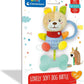 SOFT DOG RATTLE 2022-K-