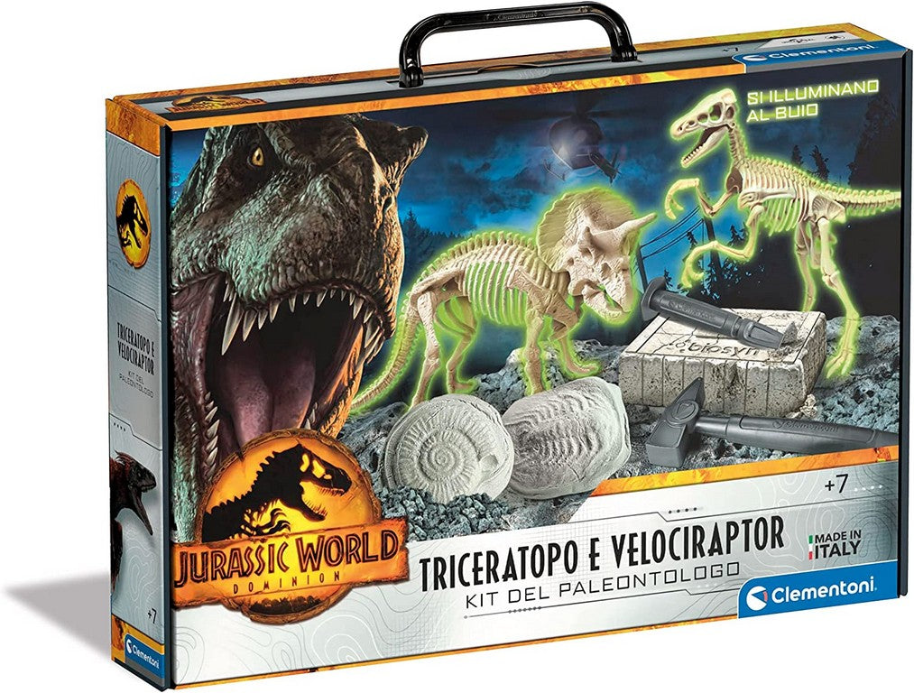 JW3- TRICERATOPO E VELOCIRAPTOR